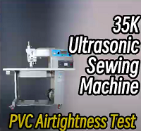 Ультразвуковой тест на герметичность ПВХ швейной машины 35 кГц